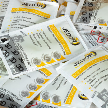 Détergent désinfectant sols parfum Citron/Citron vert - Doses de 20 mL