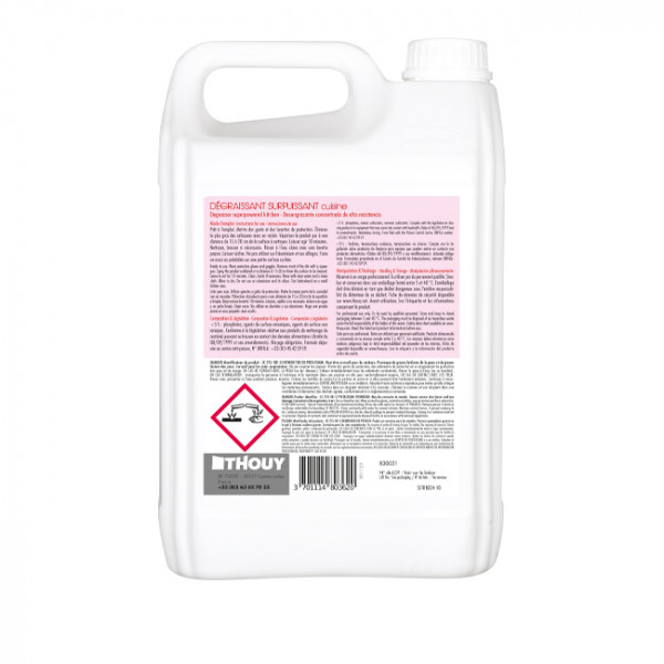 Dégraissants liquides surpuissants 750 mL, désinfectants.