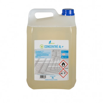 Détergent détartrant dégraissant désinfectant virucide concentré cuisines, sanitaires et surfaces Respect home Ecocert 5 L