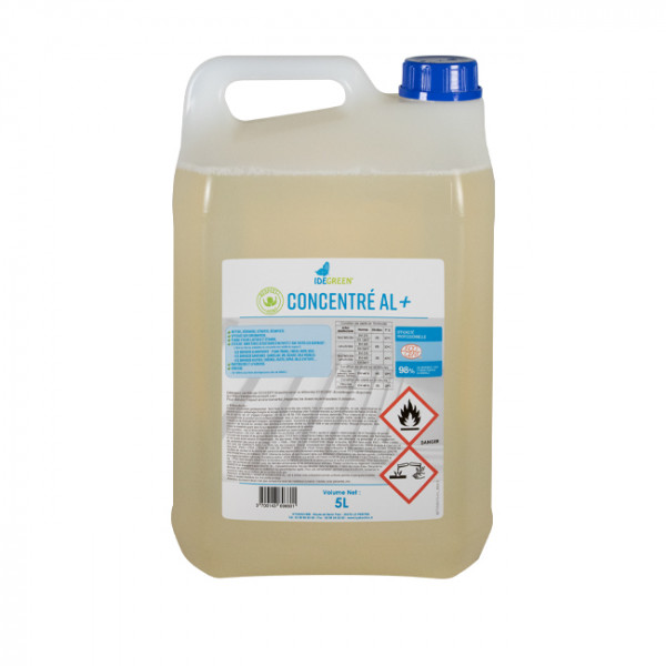 Détergent détartrant dégraissant désinfectant virucide écologique