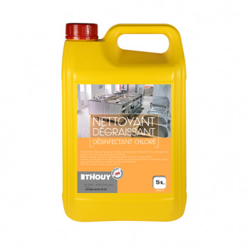 Nettoyant dégraissant désinfectant chloré 5 L