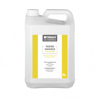 Plonge manuelle parfum citron 5 L - LES ESSENTIELS