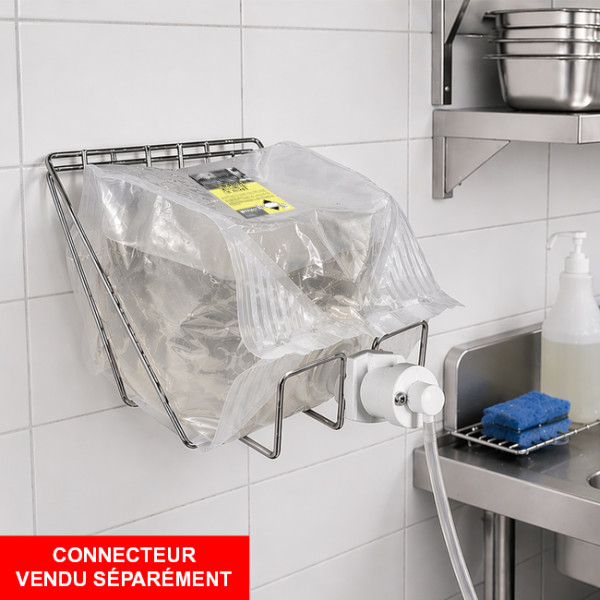 Poche bag in box 5 L de désinfectant de surfaces pour centrale de désinfection