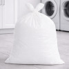 Sac-poubelle 100 L blanc standard avec lien à nouer