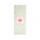 Sachet tradition x 2 en papier décoré 14 + 6 x 34 cm - Collection vintage