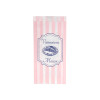 Sachet 1-2 viennoiseries en papier décoré 12 + 5 x 25 cm - Collection vintage