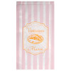 Sachet 5-6 viennoiseries en papier décoré 19 + 6 x 34 cm - Collection vintage