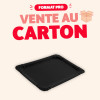 Plateau traiteur en carton noir 19 x 28 cm - Carton de 200