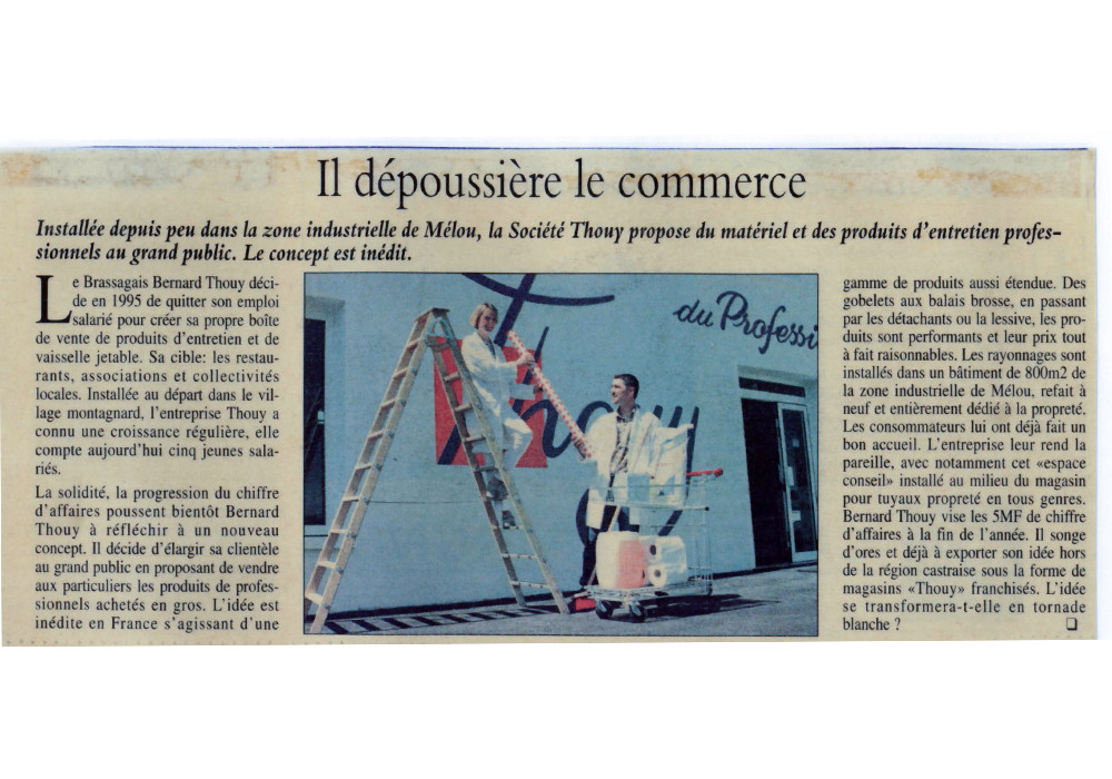 Il dépoussière le commerce