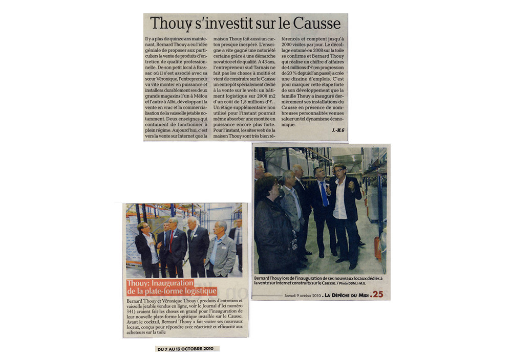 Thouy s'investit sur le Causse