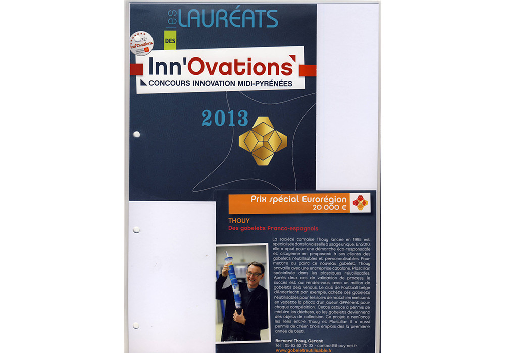 Lauréat Inn'Ovations 2013
