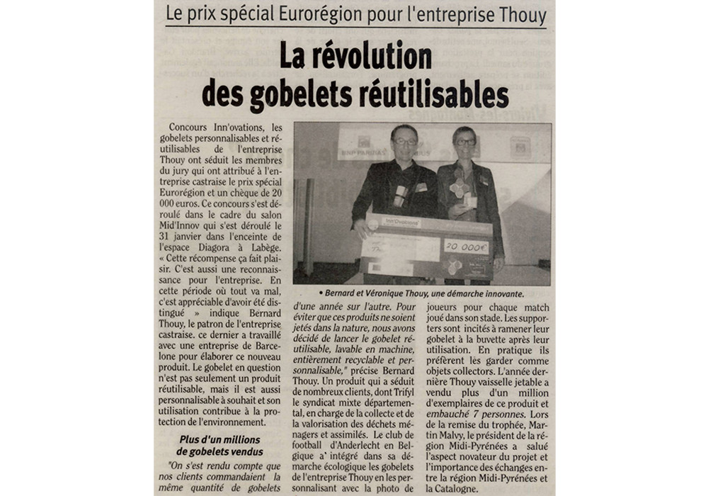 La révolution des gobelets réutilisables