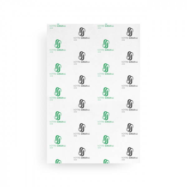 Papier ingraissable personnalisé medium 38 x 31 cm - Impression jusqu'à 3 couleurs