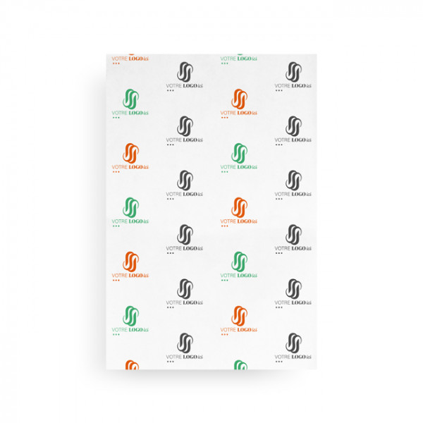 Papier ingraissable personnalisé medium 38 x 31 cm - Impression jusqu'à 3 couleurs