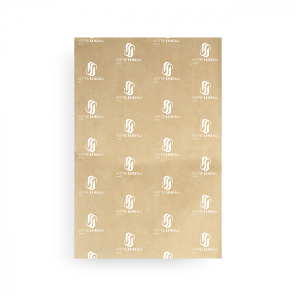 Papier ingraissable personnalisé medium 38 x 31 cm - Impression jusqu'à 3 couleurs