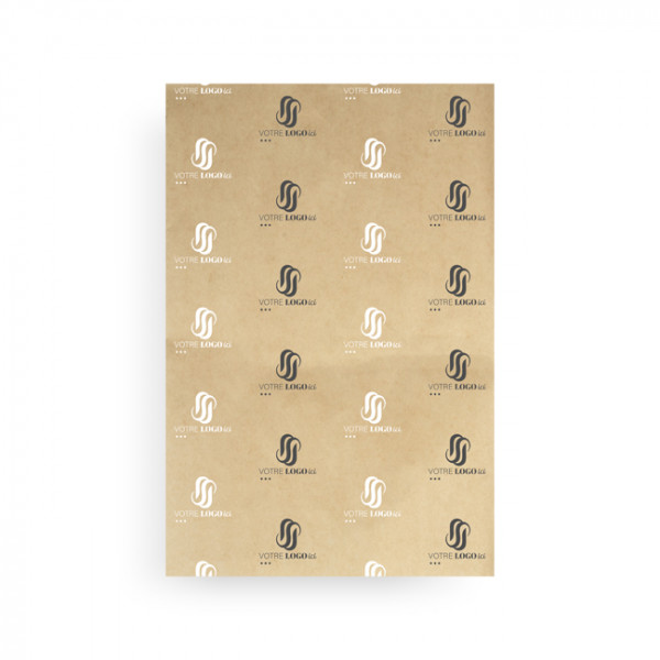 Papier ingraissable personnalisé medium 38 x 31 cm - Impression jusqu'à 3 couleurs