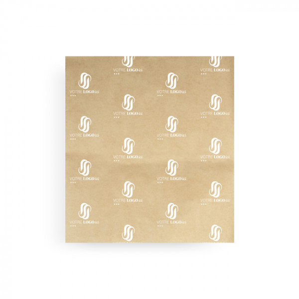 Papier ingraissable personnalisé small 34 x 28 cm - Impression jusqu'à 3 couleurs