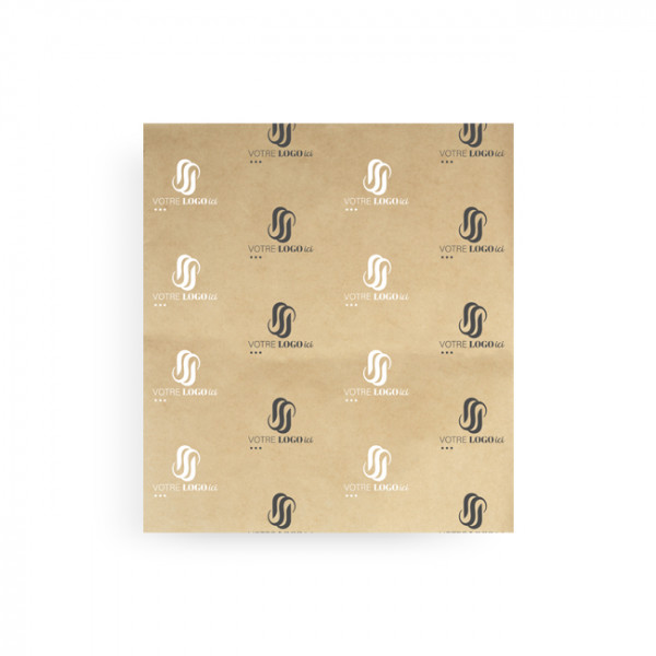 Papier ingraissable personnalisé small 34 x 28 cm - Impression jusqu'à 3 couleurs