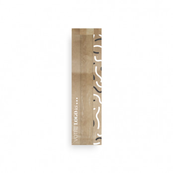 Sachet sandwich à fenêtre personnalisé en papier kraft 10 + 6 x 32 cm - Impression jusqu'à 3 couleurs