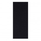 Serviette en soft aspect tissu noir pliage kangourou 32 x 40