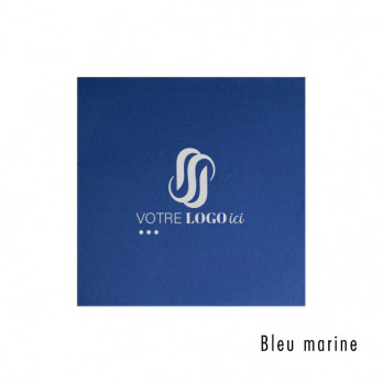 Serviette personnalisée en papier molletonné 12 couleurs au choix  20 x 20 cm - Impression 1 à 2 couleurs