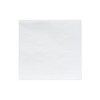 Serviette papier ouate blanche 2 plis 20x20cm
