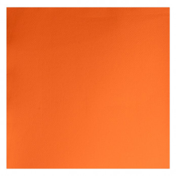 Serviette en papier molletonné orange 40 x 40