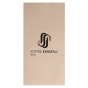 Serviette personnalisée en papier molletonné kraft 30 x 40 - Pliage en 6 - Impression 1 à 2 couleurs