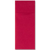 Serviette en soft bordeaux pliage kangourou 40x40