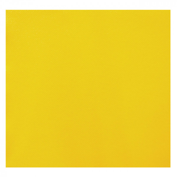 Serviette en soft aspect tissu jaune 40 x 40