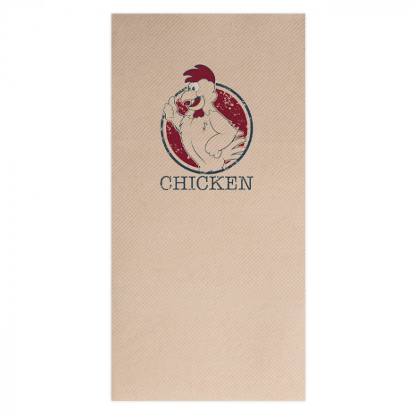 Serviette papier blanc 30x40 6 plis personnalisable 1-2 couleurs. Serviettes personnalisées variées.