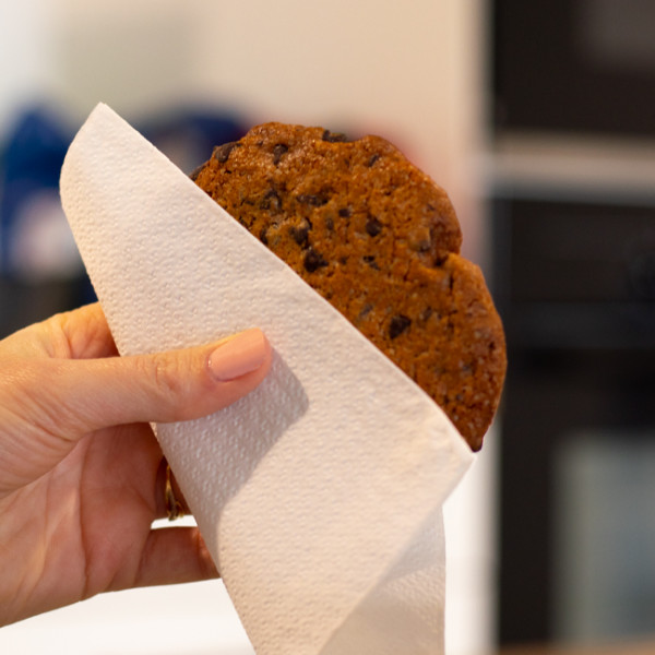 Serviette en papier ouate blanche 1 pli 30x30 cm - Ouate.