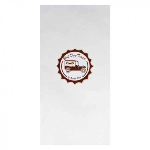 Personnalisation serviettes en papier jetables thouy