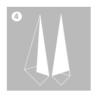 pliage cravate étape 4