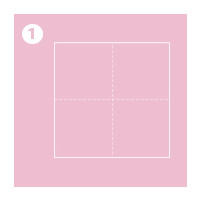 pliage-serviette-poinsettia-etape1