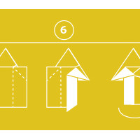 serviettes-pliage-sapin-de-Noël-6